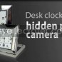 Stylish Clock with Hidden Security Camera