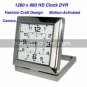 Stylish Clock with Hidden Security Camera
