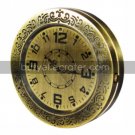 Stylish Metal Clock with Camera + Motion Sensor (HD)