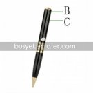640x480 Video Spy Pen Camera Camcorder with TF Card Slot Black(ABC003)