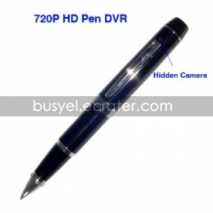 1280x720 HD Spy Pen Digital Video Recorder with 4G Memory and Switchable Lens CoverPin Hole Camera