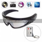 720P HD Spy Sport Glasses Digital Video Recorder with Remote Control, Hidden Pinhole Camera