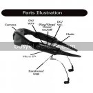 Sunglasses with Spy Camera + MP3 Recorder