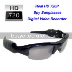 Ultra Cool Spy Sunglasses + Hidden Camera