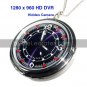 4G HD 1280x960 Pocket Watch Style DVR Motion-Activated Hidden Pinhole Color Camera (TRA558)