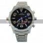 8G 720P HD Waterproof Motion-Activated Spy Watch Cameras Stainless Steel Casing, Hidden Camera