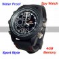 640x480 Waterproof Sport Watch Digital Video Recorder with Motion Activated Hidden Camera(QW157)