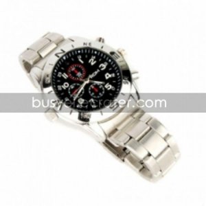 640480@30fps Spy DVR camera Watch with 8GB built-in Memory Hidden Camera (YP-0705)