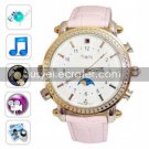 Fashion Design Watch Digital Video Recorder with MP3 Player, 4G Memory Included, Hidden Camera