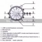Fashion Design Watch Digital Video Recorder with MP3 Player, 4G Memory Included, Hidden Camera 2