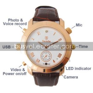 Sport Watch Digital Video Recorder with Digital Voice Recorder, 4G MemoryHidden Camera (TRA632)