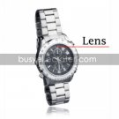 Stainless Steel Water Resistant Wrist Watch Camera DVR Camcorder Supporting up to 16G TF Card(1)