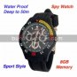 Waterproof Sport Watch with Hidden HD Camera (4GB)