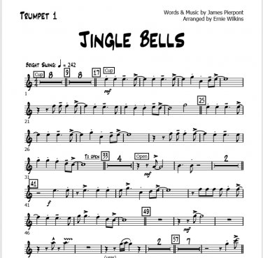 Jingle Bells - big band arrangement