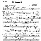 Always - big band arrangement