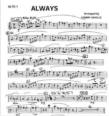 Around the World - big band arrangement