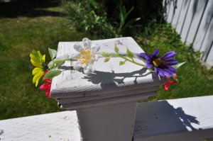 Bright Floral Head Piece