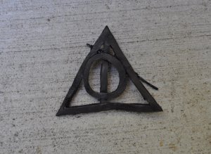 Deathly Hallows Hair Clip