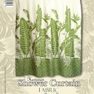 Hawaiian Tropical Fabric Shower Curtain (Bird of Paradise)