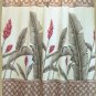 Hawaiian Tropical Fabric Shower Curtain (Ginger Flower)