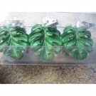 Hawaiian Tropical Tablecloth Weights, Monstera Plant, Set of 5