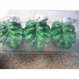 Hawaiian Tropical Tablecloth Weights, Monstera Plant, Set of 5