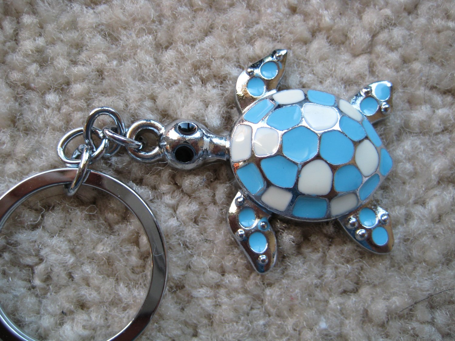 Lucky turtle keycahin (Blue)