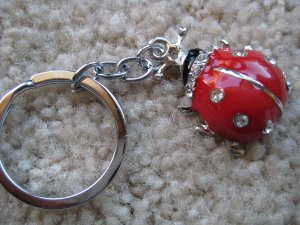 Lucky ladybug keycahin (Red)