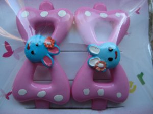 Bow hair clips