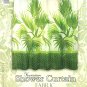 Hawaiian Tropical Fabric Shower Curtain (Fan Palm)