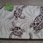 Hawaiian Memory Foam Mat (Honu Turtle Under Seaweed) size 32x20"