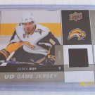 2009-10 Upper Deck Hockey Series 1 - Game Jersey #GJ-DR - Derek Roy