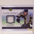 2007-08 Upper Deck Hockey Series 1 - Game Jersey #J-JD - J.P. Dumont