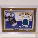 2006-07 UD Bee Hive Hockey - Matted Materials #MM-PM - Patrick Marleau