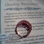 ROUND SWAROVSKI CRYSTAL 14K YELLOW GOLD PLATE BAND RING