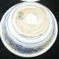 4 Oriental porcelain blue decorated bowls