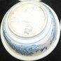 4 Oriental porcelain blue decorated bowls