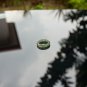 100% Real Natural Untreated Translucent Light Green Jadeite Jade Thin Ring 7