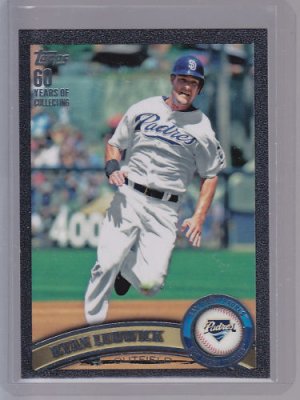 1/1?  2011 Topps 2 BLACK Ryan Ludwick last print 60/60