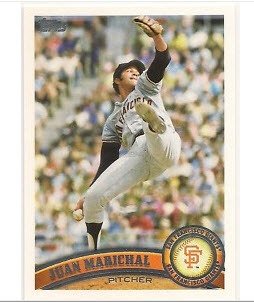 2011 TOPPS.2 JUAN MARICHAL LEGENDS SP VARIATION # 590