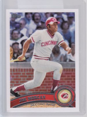 2011 Topps Series 2 Joe Morgan Short Print # 630