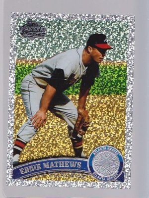2011 Topps 2 Diamond Anniversary SP Eddie Mathews  #640
