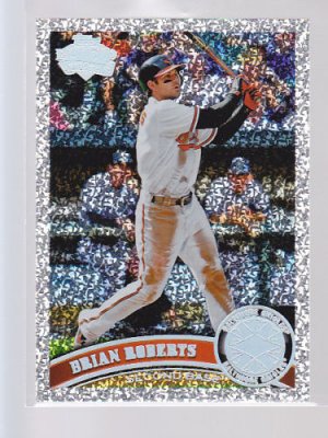 #443 Brian Roberts = 2011 Topps Series 2 Diamond Parallel