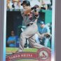 YADIER MOLINA  #32  = 2011 Topps Chrome Refractor  card