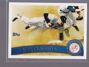 #7 MICKEY MANTLE= 2011 Topps