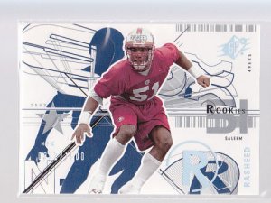 2002 SPX   SALEEM RASHEED  Rookie  serial numbered to 1500       (stk#29)