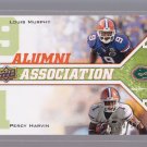 2009 UD Draft PERCY HARVIN / LOUIS MURPHY  NUMBERED TO 350 (stkft46)