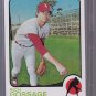 1973 Topps Rich Gossage 2011 reprint original back