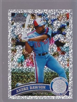 2011 Topps 2 Diamond Anniversary SP Andre Dawson  #375  Great set to build