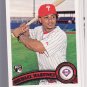 5 Card lot = 2011 Topps Michael Martinez  Rookie #524